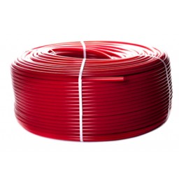 Труба 20x2 РЕХ-а из сшитого полиэтилена с кислородным слоем красная( 100,240м) STOUT